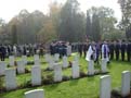 4. Oktober 2007 - Bestattung der Besatzung des im August 1944 niedergeschossenen  Halifax-Flugzeugs