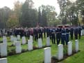 4. Oktober 2007 - Bestattung der Besatzung des im August 1944 niedergeschossenen  Halifax-Flugzeugs